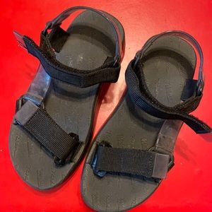 Melissa platform Velcro sandals